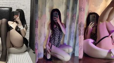 福利姬 韩雅茜 付费合集流出 性感情趣黑丝假屌自慰 花式足交被金主打桩爆操！